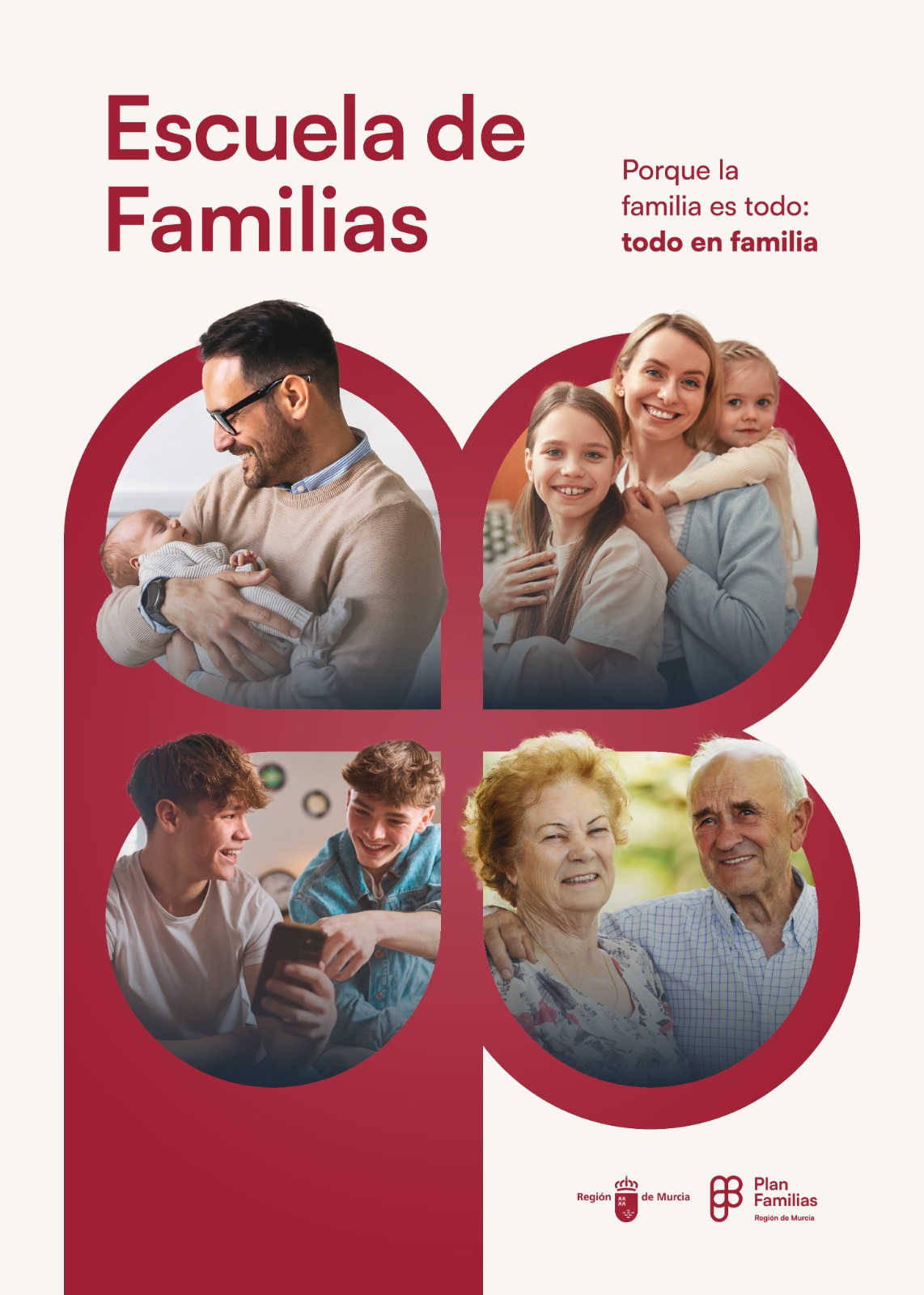 Cartel de Escuela de familias